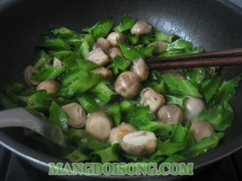 CÁCH XÀO ĐẬU RỒNG VỚI NẤM RƠM NGON CHO BỮA CƠM GIA ĐÌNH THÊM ĐẦM ẤM 3