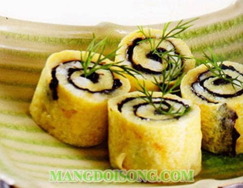 HƯỚNG DẪN CÁCH LÀM TRỨNG CHIÊN RONG BIỂN HÀN QUỐC LẠ MÀ NGON 5
