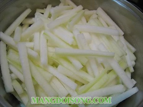 KHÉO TAY LÀM MÓN MỨT BÍ ĐAO HOA BƯỞI THANH KHIẾT CHO NGÀY TẾT 2