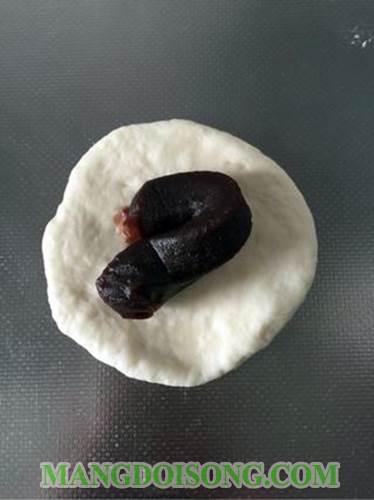 Cách làm bánh bao nướng nhân đậu đỏ ngon mê ly đẹp ngất ngây ngay tại bếp gia đình nhà bạn với 4 bước đơn giản 5