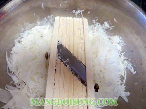 Cách làm bánh củ cải ngon cho bữa sáng thanh tịnh 2