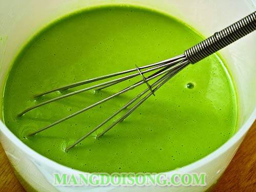 Cách làm bánh flan lá dứa rau câu ngon và vô cùng đẹp mắt có thể làm quà tặng sinh nhật hay vào dịp lễ valentine giáng sinh 3