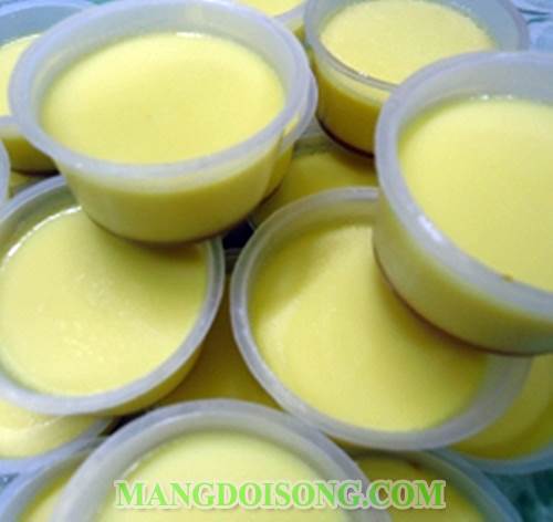 Cách làm bánh flan lá dứa rau câu ngon và vô cùng đẹp mắt có thể làm quà tặng sinh nhật hay vào dịp lễ valentine giáng sinh 4