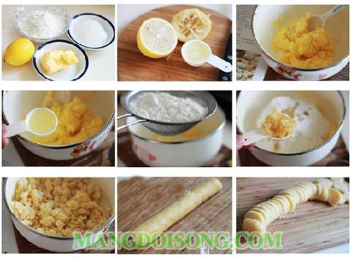 Cách làm bánh quy chanh chua ngọt ngon độc đáo hấp dẫn cho các bé nhâm nhi vào ngày nghĩ cuối tuần 1