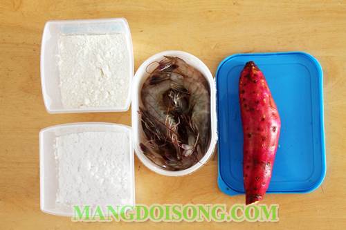 Cách làm bánh tôm khoai ngon cho cả nhà đổi gió vào ngày cuối tuần 1