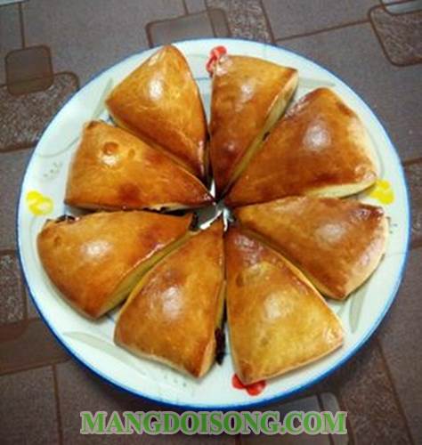Cách làm bánh trứng nhân nho khô ngon miệng độc đáo đơn giản dùng làm món ăn vặt ngon 10