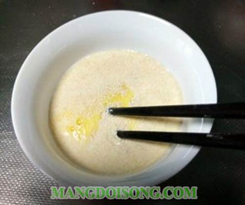 Cách làm bánh trứng nhân nho khô ngon miệng độc đáo đơn giản dùng làm món ăn vặt ngon 3