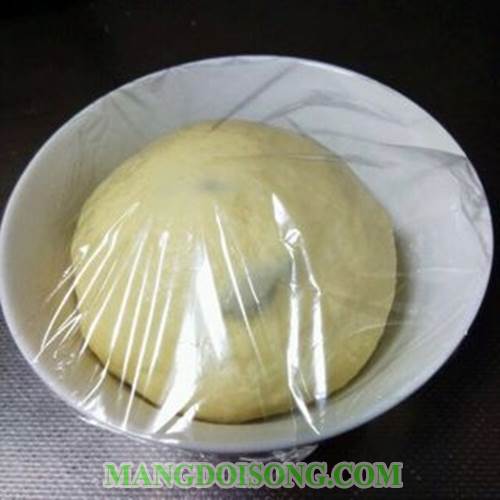 Cách làm bánh trứng nhân nho khô ngon miệng độc đáo đơn giản dùng làm món ăn vặt ngon 7