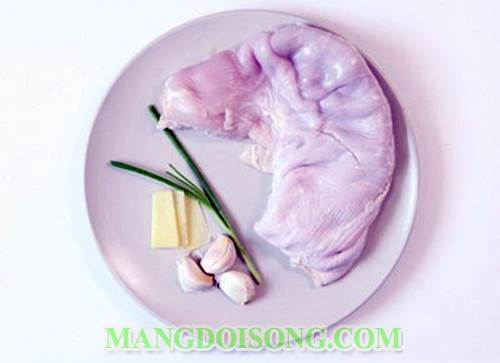 Cách làm bao tử trộn chua ngọt ngon đẹp mắt như nhà hàng 1