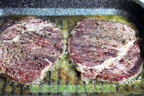 Cách làm bò bít tết beef steak ngon theo phương pháp truyền thống của người châu âu 3
