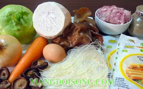 Cách làm bún chả giò thơm ngon cho bữa sáng thêm hấp dẫn 1