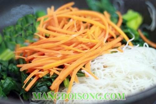 Cách làm bún gạo xào tôm thơm ngon nạp nhanh năng lượng cho bữa sáng gia đình thêm hưng phấn 7