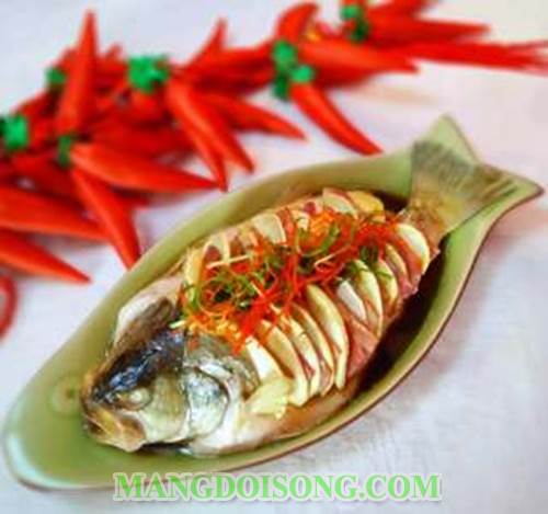Cách làm cá vược hấp thịt xông khói thơm ngon đẹp mắt như trong nhà hàng năm sao ăn vào là mê ngay 10