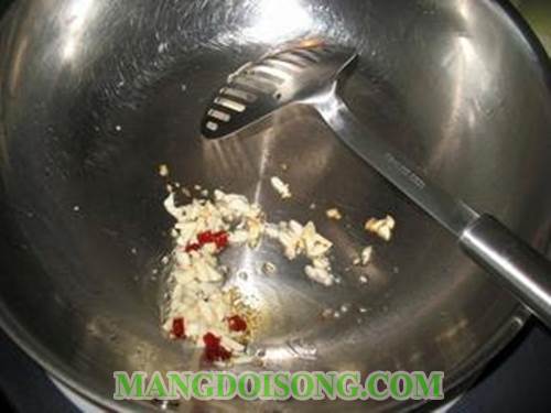Cách làm cải mầm sốt tỏi ngon thanh đạm cho bữa cơm trưa thêm mát cung cấp nhiều vitamin và chất sơ 4