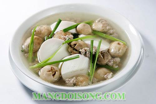 Cách làm canh đậu hủ nấu nấm đơn giản mà ngon 4