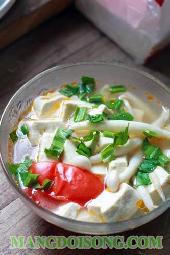 Cách làm canh đậu nấm cà đơn giản cả nhà đều thích4