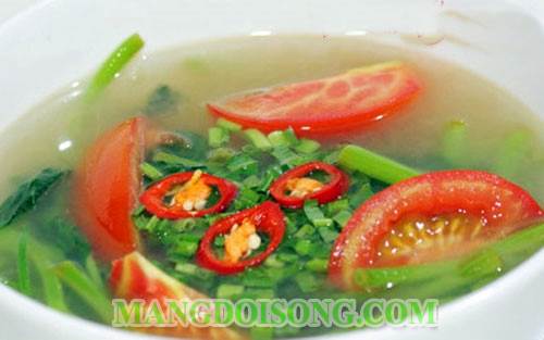 Cách làm canh rau muống nấu me chua ngon mát cho trưa hè 4