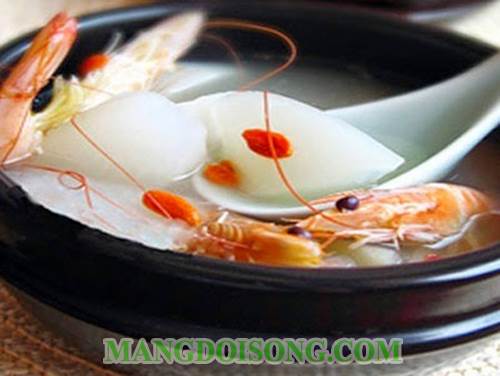 Cách làm canh tôm nấu củ cải giải nhiệt cho mùa hè 3