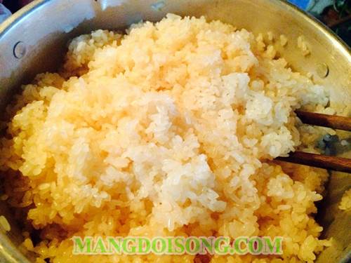 Cách làm chè con ong ngon hay còn gọi là bánh xôi nếp ngon 2