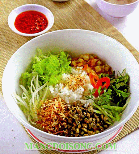 Cách làm cơm hến ngon bổ rẻ đẹp mắt cho tất cả mọi người4