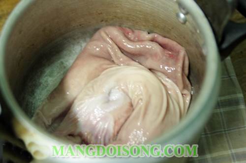 Cách làm dạ dày hầm tứ vị thơm ngon hấp dẫn dùng trong bữa tiệc rượu cuối tuần 1