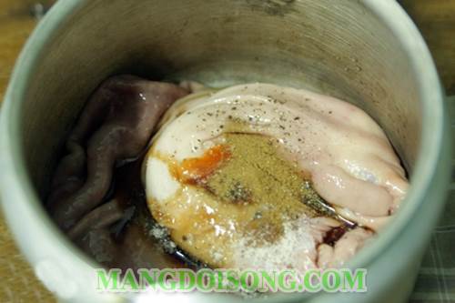 Cách làm dạ dày hầm tứ vị thơm ngon hấp dẫn dùng trong bữa tiệc rượu cuối tuần 2