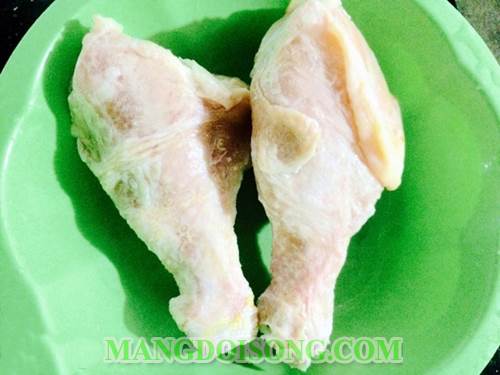 Cách làm đùi gà chiên lá mắc mật một món ăn ngon đặc sắc của dân tộc tày 1