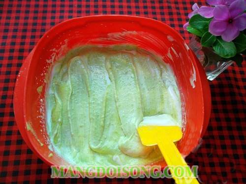 Cách làm kem bơ sáp ngon xanh mát lạnh trong ngày nghĩ 4