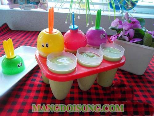 Cách làm kem bơ sáp ngon xanh mát lạnh trong ngày nghĩ 5