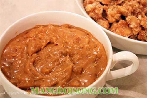 Cách làm kem caramel hạt óc chó thơm ngon bổ dưỡng cho bé yêu thông minh khỏe mạnh 4