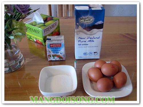 Cách làm kem caramen bánh flan ngon theo công thức ở Hàng Than 1