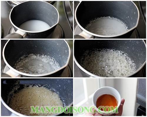 Cách làm kem caramen bánh flan ngon theo công thức ở Hàng Than 2