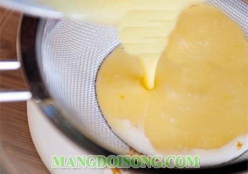 Cách làm kem chanh leo vàng đẹp cực kì thơm ngon giải nhiệt trong cuộc sống 3