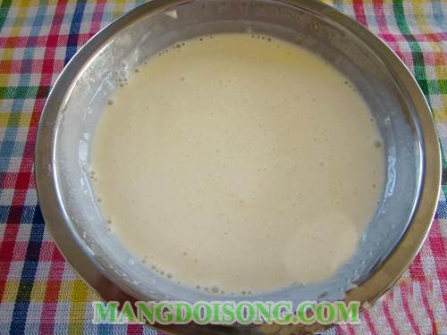 Cách làm kem đậu đỏ ngon mát đơn giản không cần máy mà vẫn thơm ngon bổ dưỡng ăn vào là mê 3