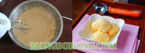 Cách làm kem đu đủ vàng chanh đẹp mắt chữa bệnh khô mắt cho trẻ hay phục hồi chức năng gan cho người bị sốt rét 6
