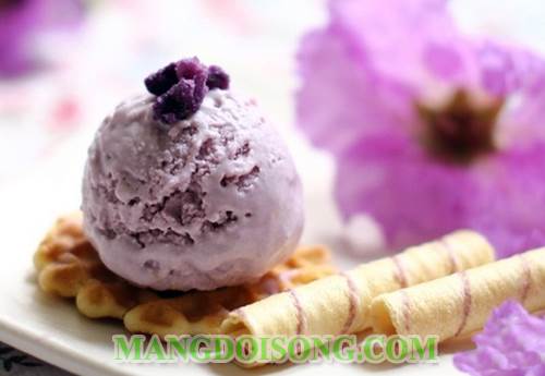 Cách làm kem khoai môn ngon như mua trong siêu thị để thưởng thức vào những ngày nóng 6