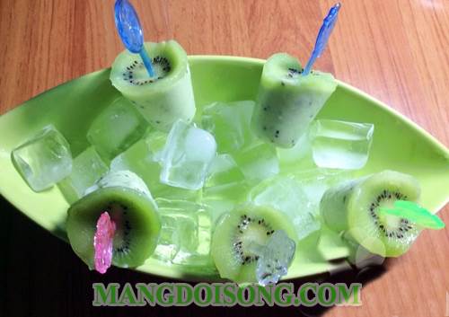 Cách làm kem kiwi ngon đơn giản cho mùa hè đáng yêu 7