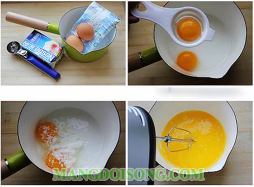 Cách làm kem ốc quế hương dâu ngon như mua trong siêu thị 2