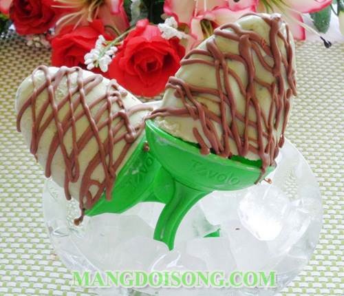 Cách làm kem trà xanh socola thơm ngon mát lạnh tại nhà 4