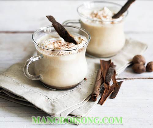 Cách làm kem trứng eggnog thơm ngon bổ dưỡng hương rhum cho đôi tình nhân 5