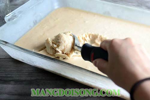 Cách làm kem vải ngon ngọt không cần máy trộn chỉ dùng tủ lạnh để giải nhiệt mùa hè 4