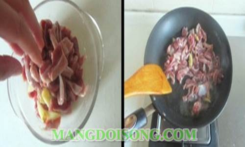 Cách làm mề gà xào ngó sen ớt xanh thơm ngon lạ miệng thư giãn cho ngày nghỉ cuối tuần 2