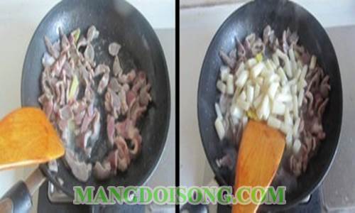 Cách làm mề gà xào ngó sen ớt xanh thơm ngon lạ miệng thư giãn cho ngày nghỉ cuối tuần 3