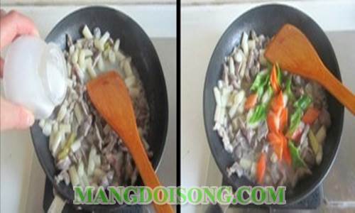 Cách làm mề gà xào ngó sen ớt xanh thơm ngon lạ miệng thư giãn cho ngày nghỉ cuối tuần 4