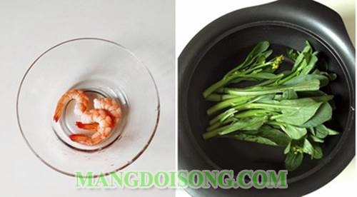 Cách làm mì trộn tôm cải ngon đơn giản chỉ với 10 phút cho bữa sáng nhanh gọn tiện lợi 2