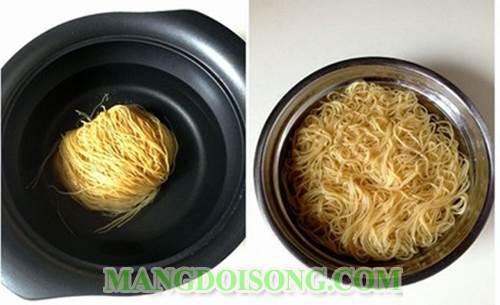 Cách làm mì trộn tôm cải ngon đơn giản chỉ với 10 phút cho bữa sáng nhanh gọn tiện lợi 3