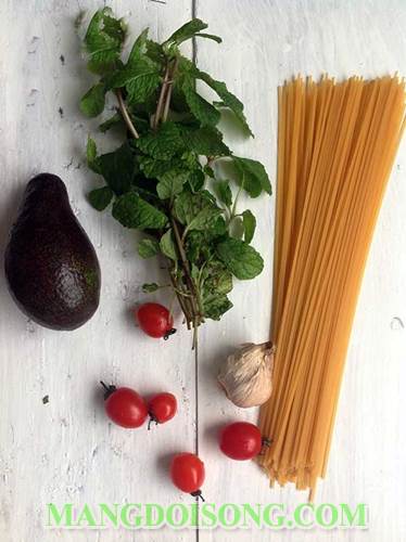 Cách làm mì ý spaghetty chay độc đáo lạ miệng mà ngon với sụ kết hợp tuyệt vời của bơ tươi 1