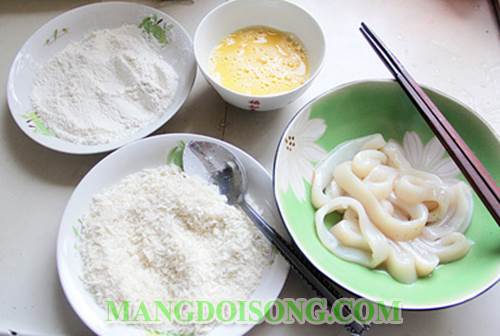 Cách làm mực chiên giòn ngon miệng đẹp mắt cho cả nhà 1