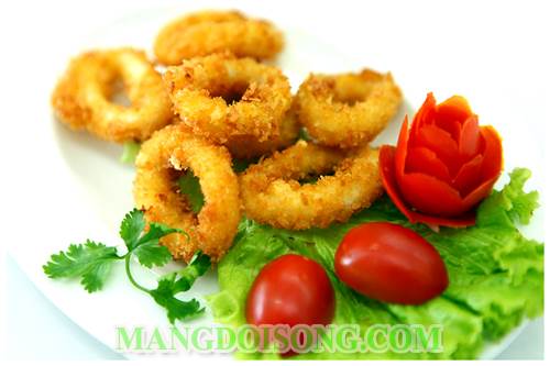 Cách làm mực chiên giòn ngon miệng đẹp mắt cho cả nhà 4