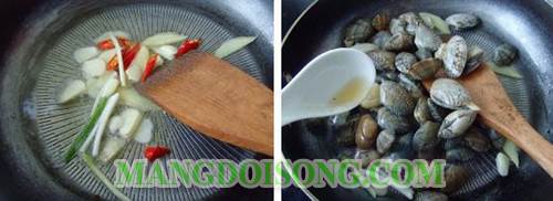 Cách làm ngao xào húng quế ngon cho ngày đầu tuần 3